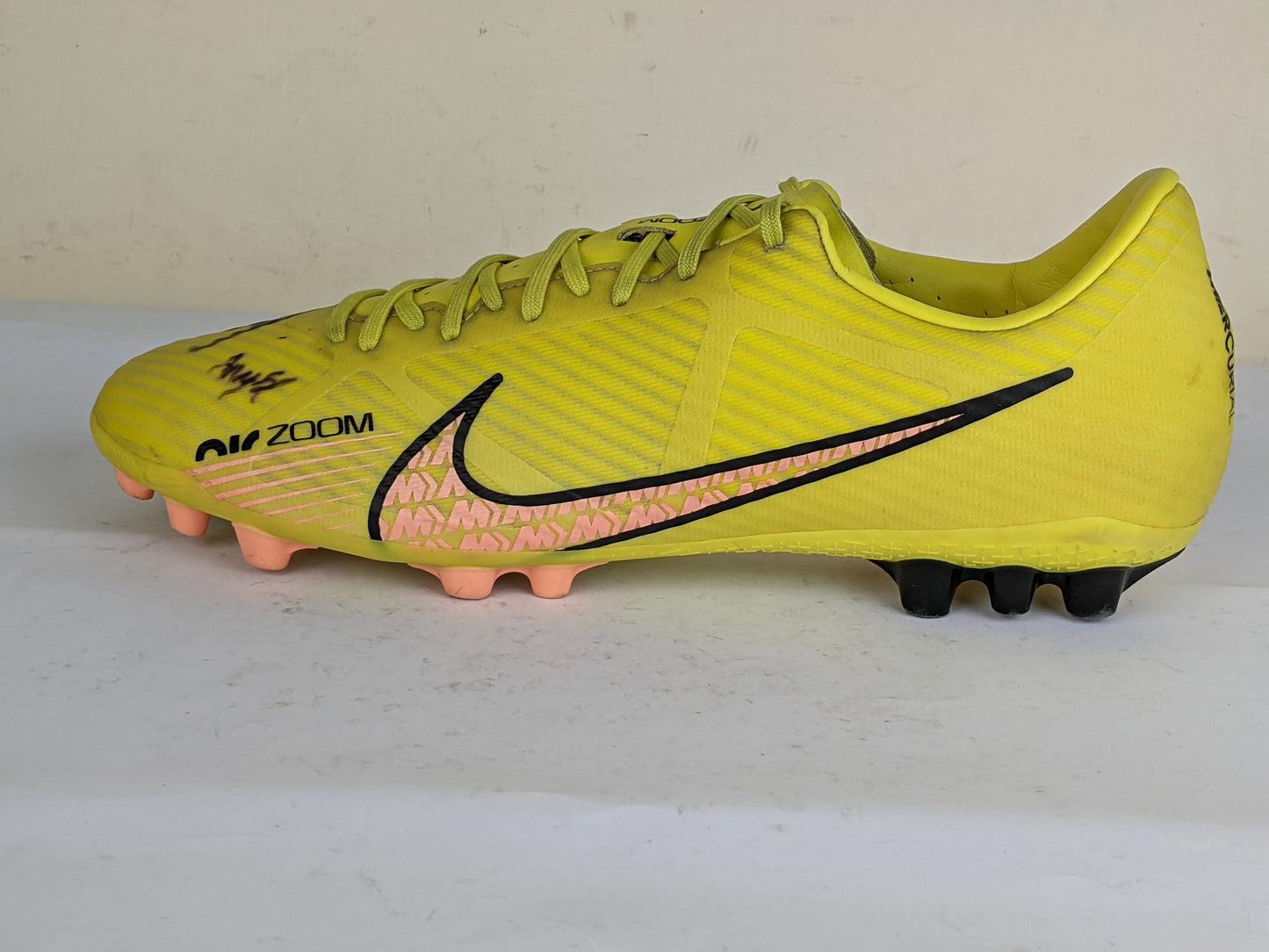 Nike Air Zoom Mercurial Vapor 15 Academy AG Lucent - Yellow Strike/Sunset Glow