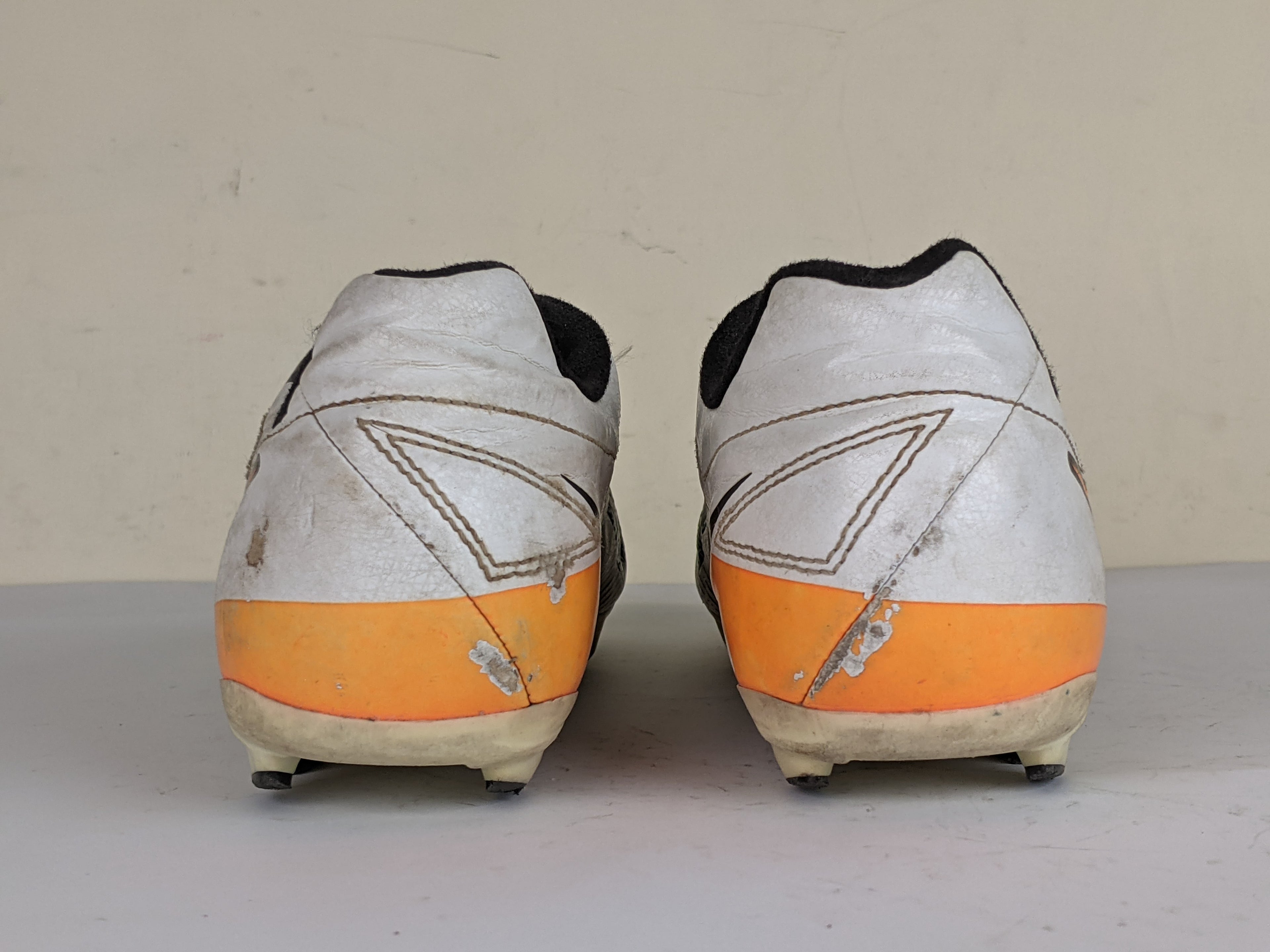 Nike Total90 Shoot IV FG White/Black/Orange Kids