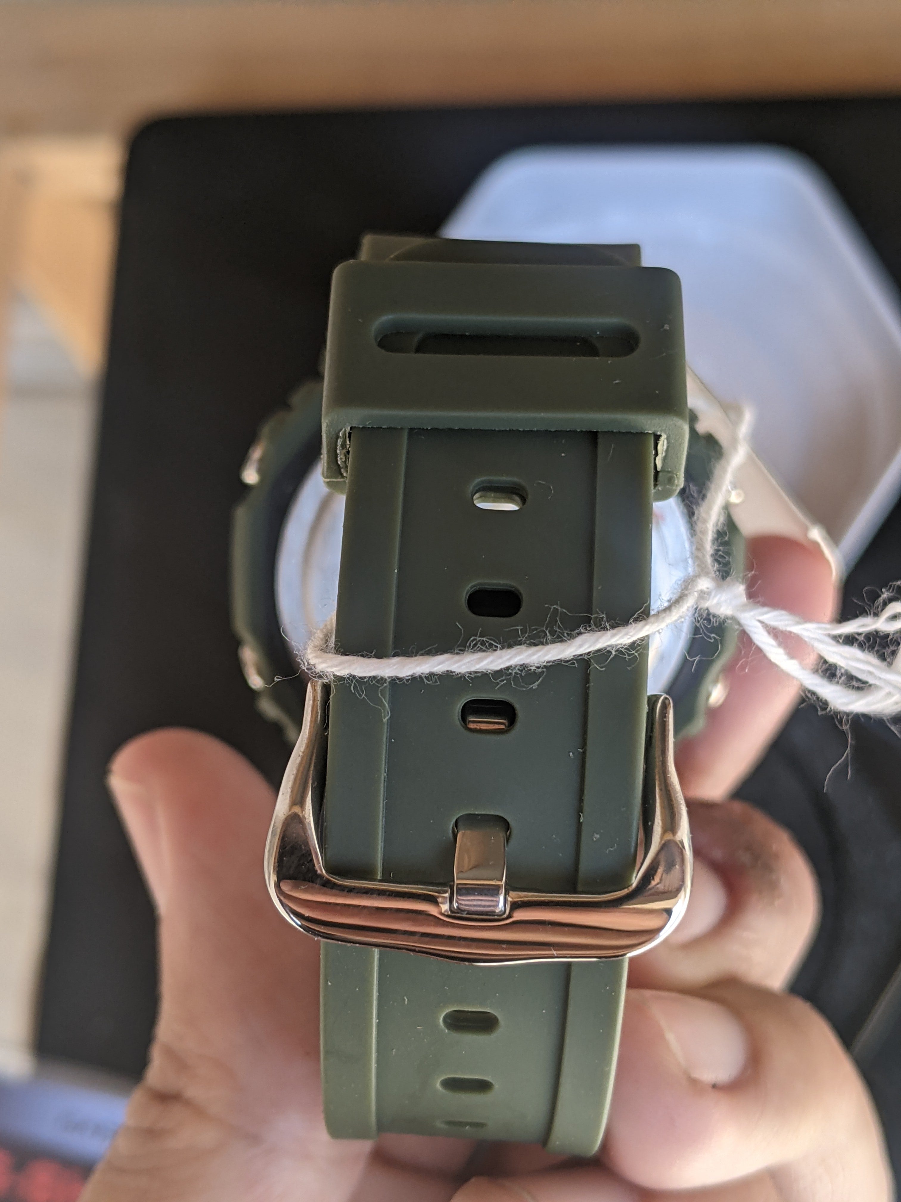 G-Shock GA-2100 'Black/Battalion Green' (Brand New)