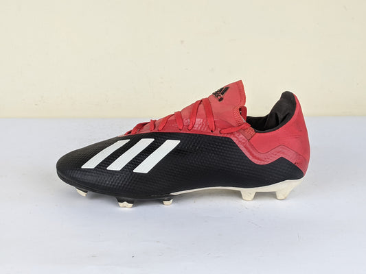 adidas X 18.3 FG/AG Initiator - Core Black/Off White/Action Red