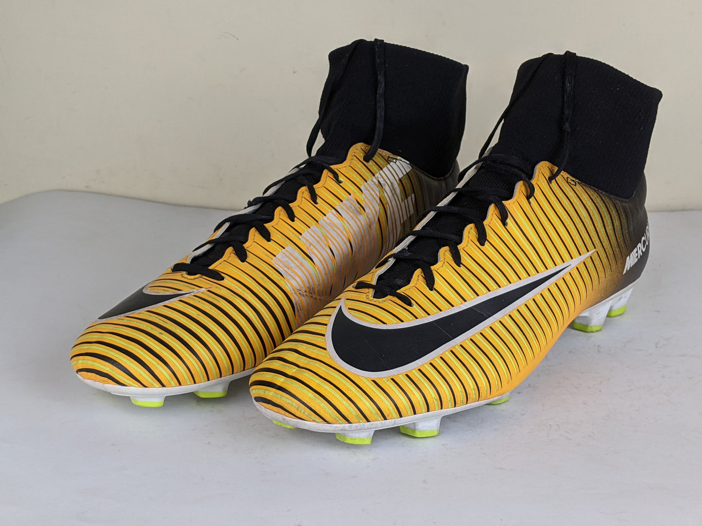 Nike Mercurial Victory VI DF FG Lock in. Let loose. - Laser Orange/Black/White