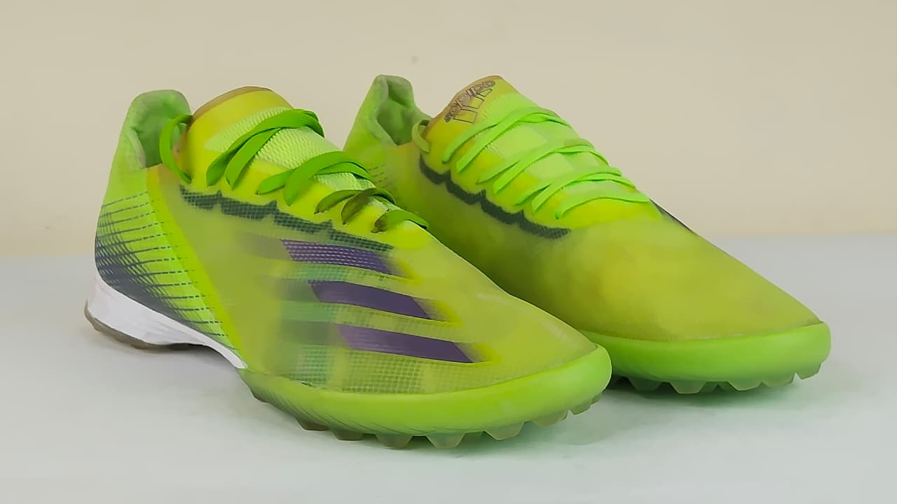 adidas X Ghosted .1 TF Precision To Blur - Signal Green/Energy Ink/Semi Solar Slime