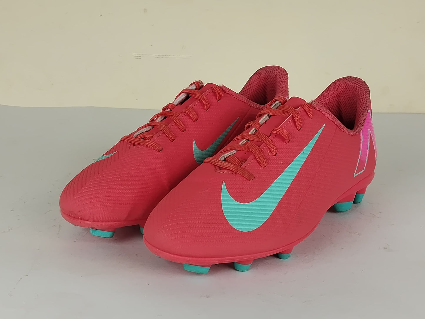 Nike Mercurial Vapor 16 Club MG Mad Energy - Ember Glow/Aurora Green Kids