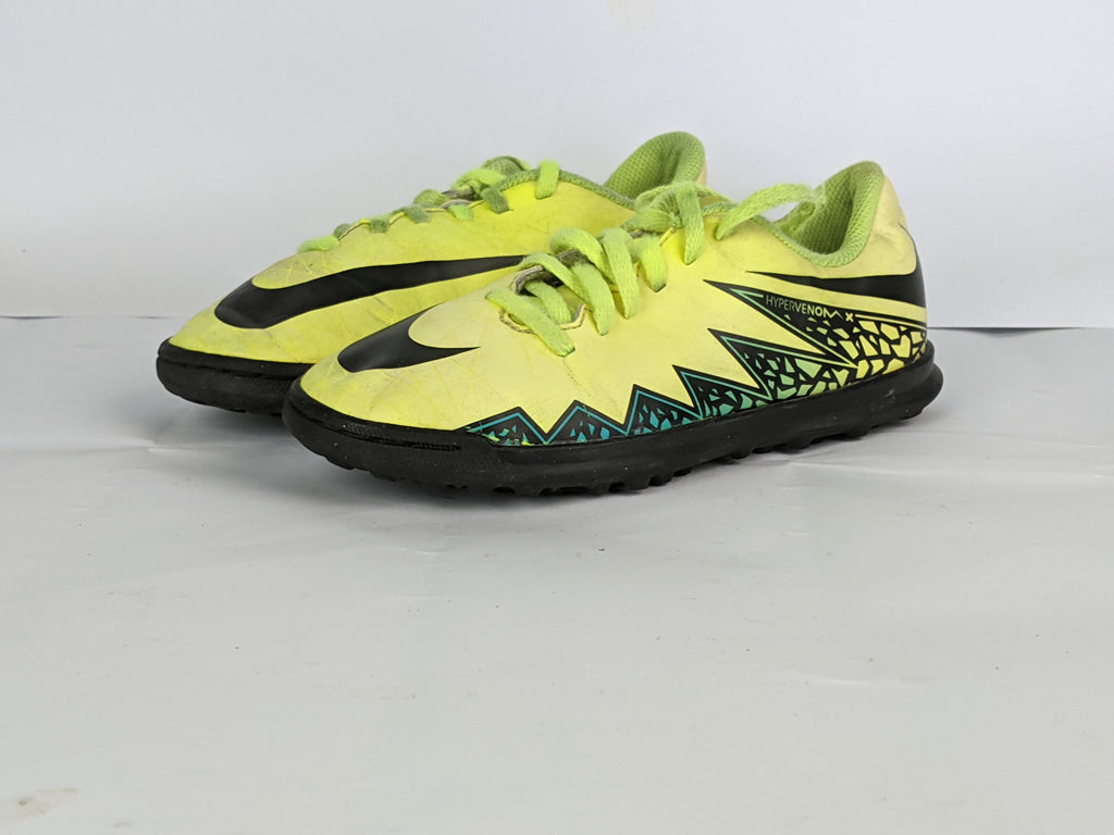 Nike Hypervenom Phade II TF Volt/Black/Hyper Turquoise Kids