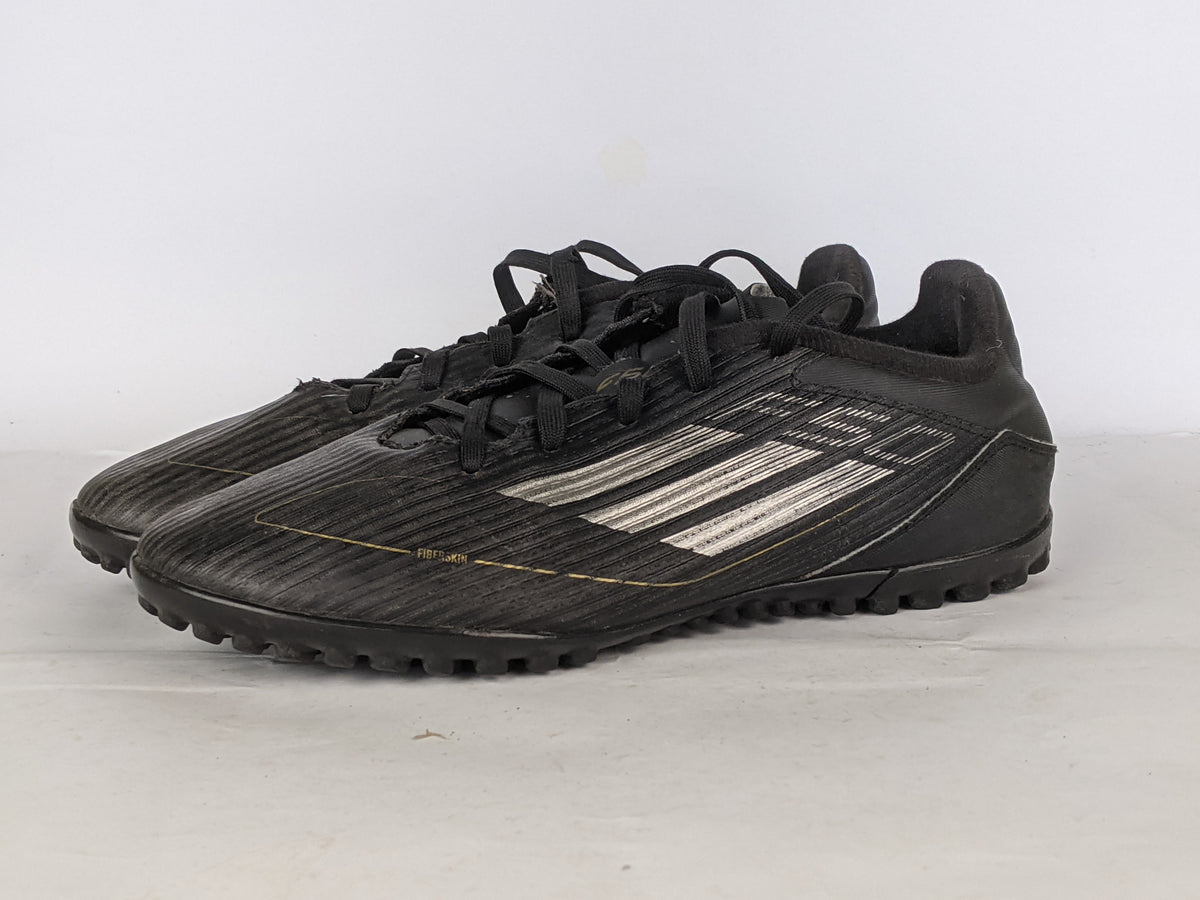 adidas F50 Club TF Dark Spark - Core Black/Iron Metal/Gold Metallic