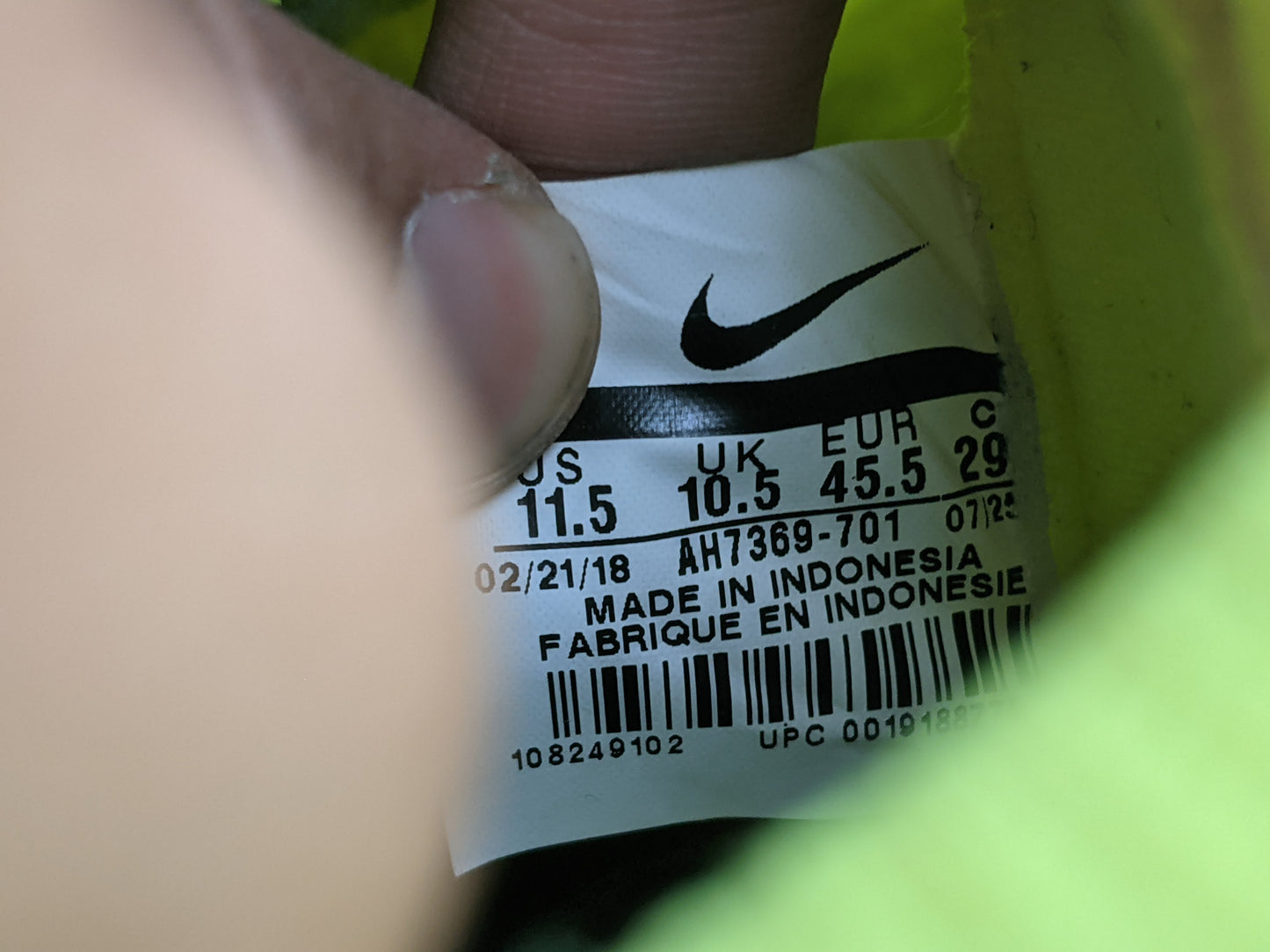 Nike Mercurial Superfly 6 Academy IC Always Forward - Volt/Black