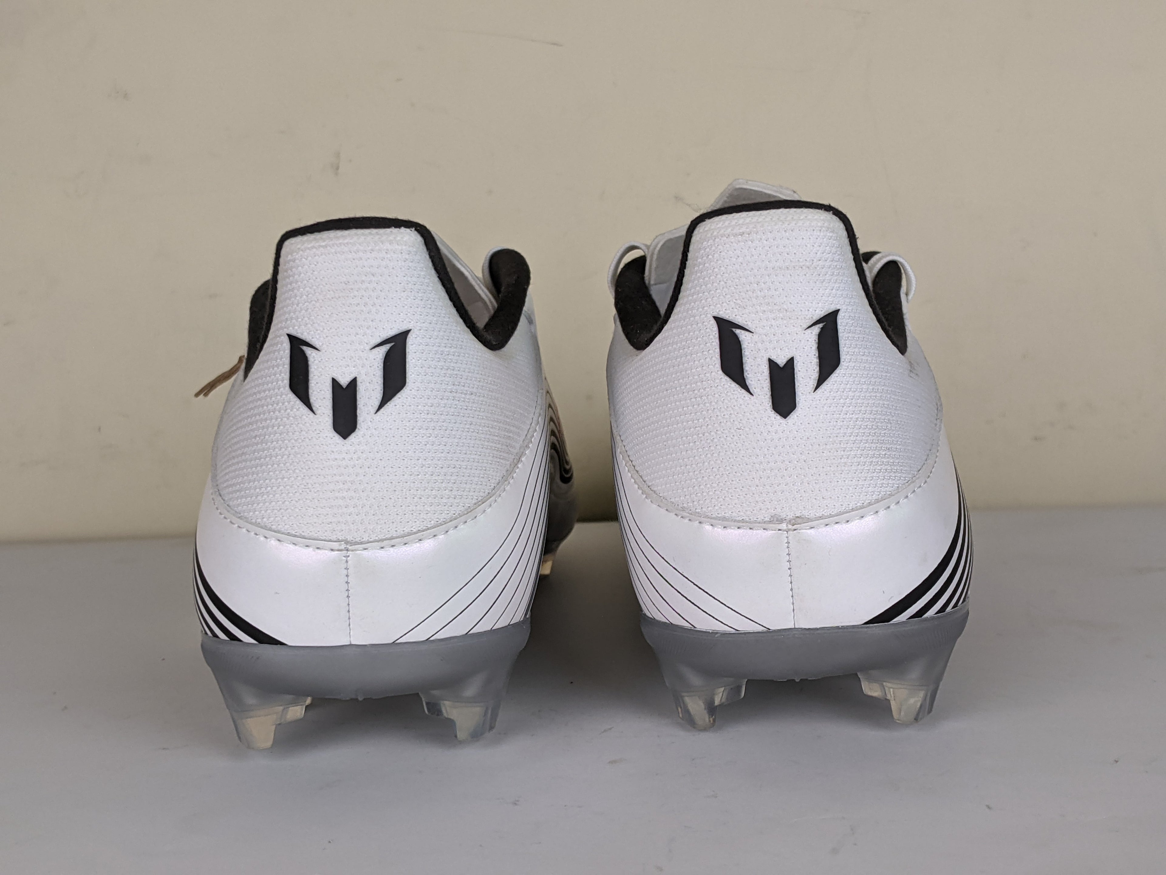 adidas F50 Messi League FG/AG Prestig10 - Footwear White/Lucid Red/Silver Metallic (Brand New)