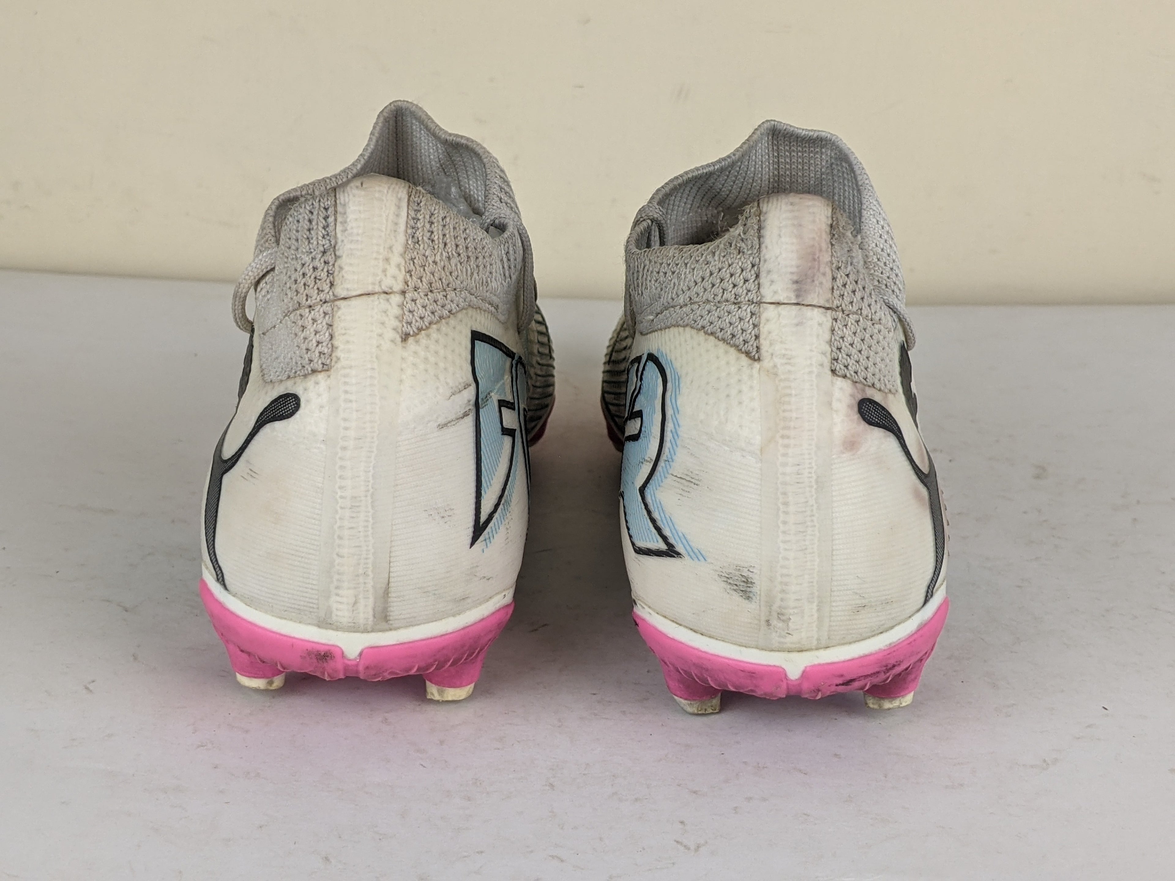 PUMA Future 7 Match FG/AG Phenomenal - White/Black/Poison Pink Kids