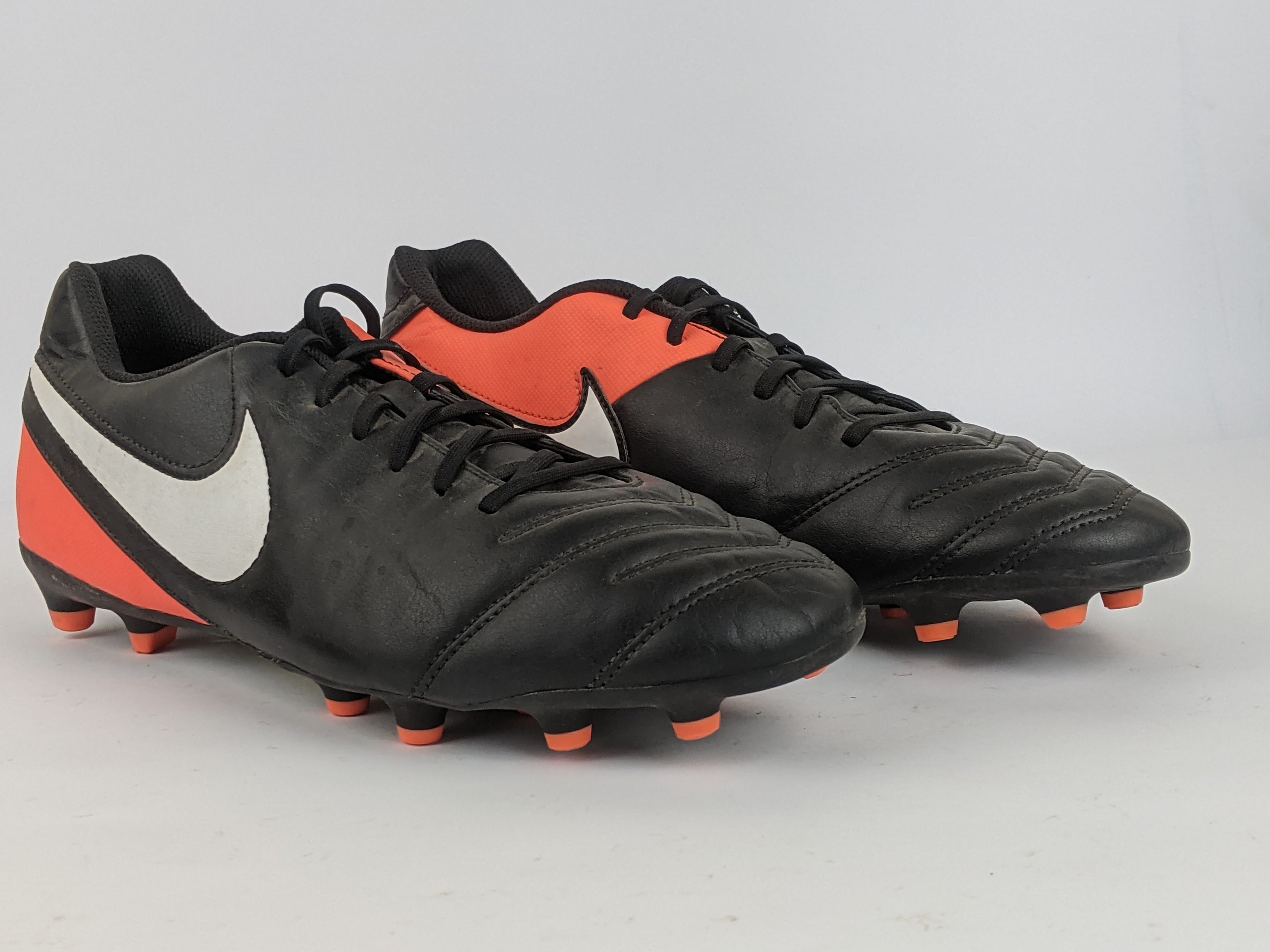 Nike Tiempo Rio III FG 'Black/Orange