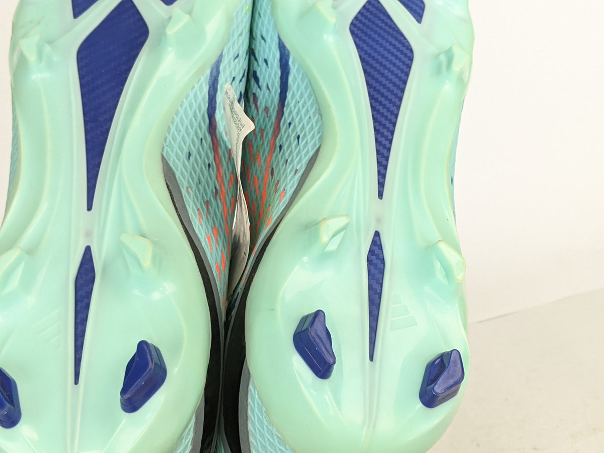 adidas X Speedportal .3 FG Al Rihla - Clear Aqua/Power Blue/Solar Yellow