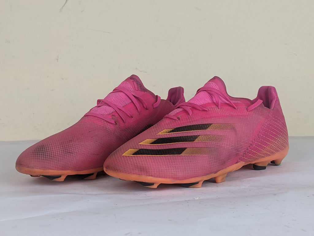 adidas X Ghosted .1 FG/AG Superspectral - Shock Pink/Core Black/Screaming Orange Kids