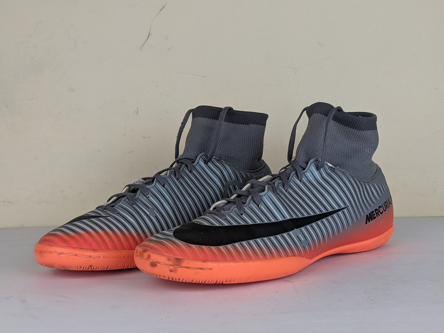 Nike MercurialX Victory VI DF CR7 Chapter 4 IC - Cool Grey/Orange
