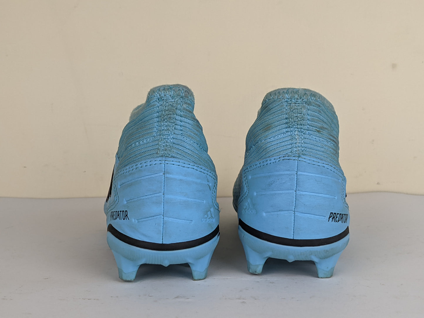 adidas Predator 19.3 FG/AG Laceless Hard Wired - Bright Cyan/Core Black Kids