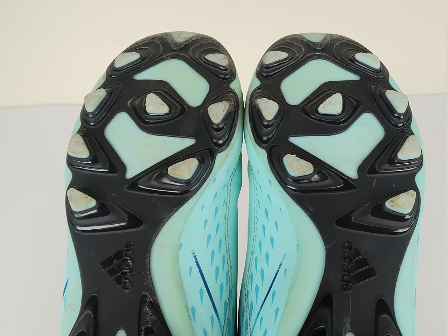 adidas X Speedportal .4 FxG Al Rihla - Clear Aqua/Power Blue/Solar Yellow Kids