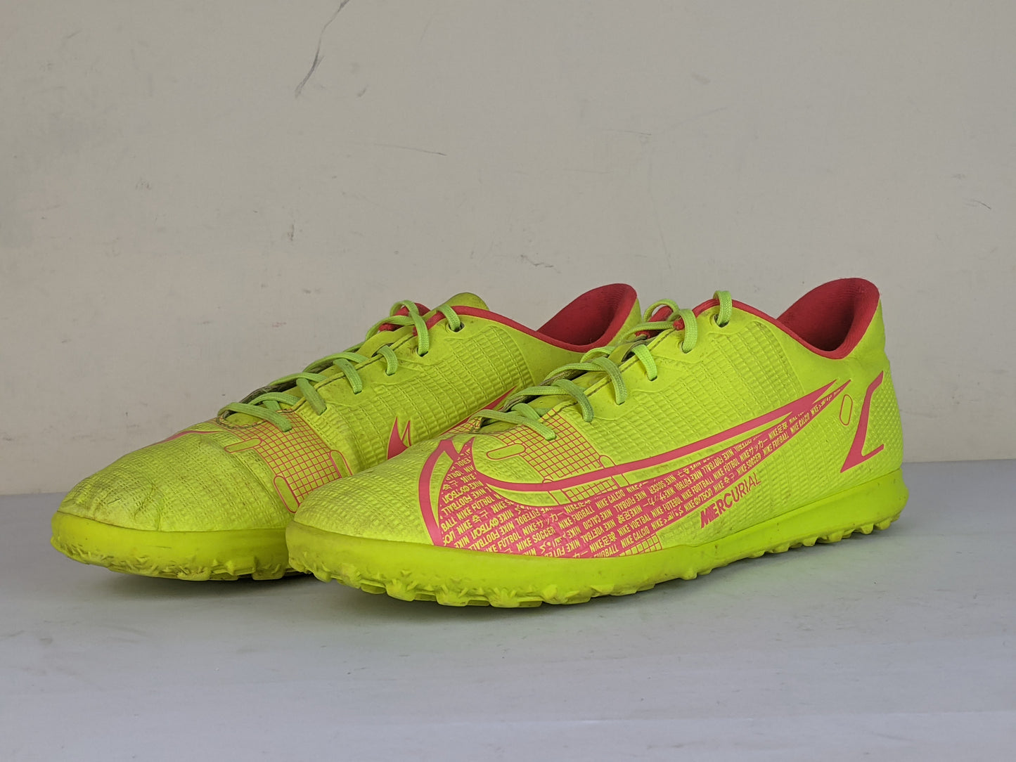 Nike Mercurial Vapor 14 Club TF Motivation - Volt/Bright Crimson