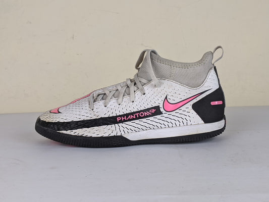 Nike Phantom GT Academy DF IC Daybreak - White/Pink Blast/Black Kids