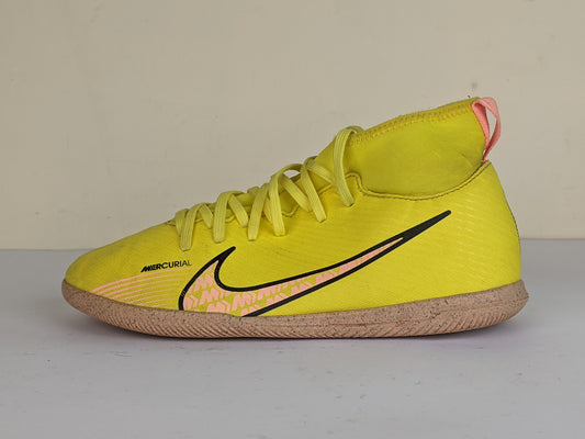 Nike Air Zoom Mercurial Superfly 9 Club IC Lucent - Yellow Strike/Sunset Glow Kids