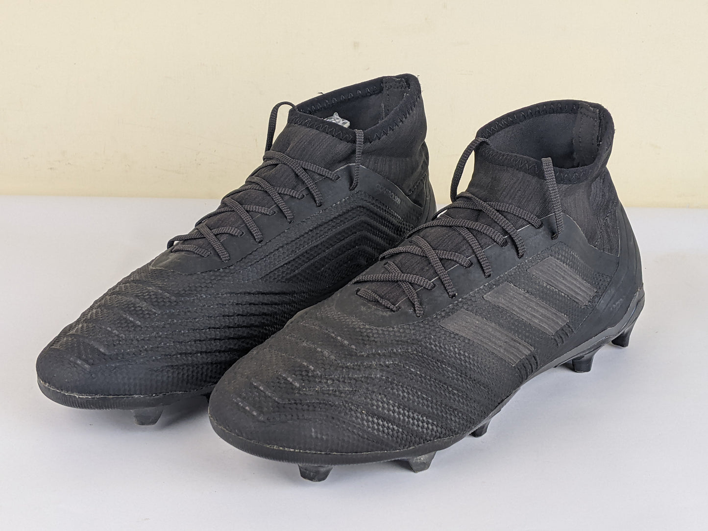 adidas Predator 18.2 FG/AG Nite Crawler - Core Black/Real Coral