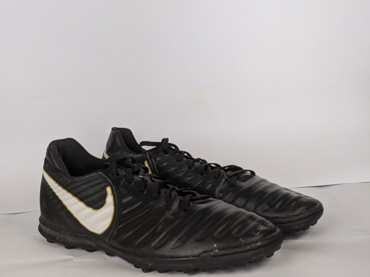 Nike Tiempo Rio III TF Black/White/Metallic Gold