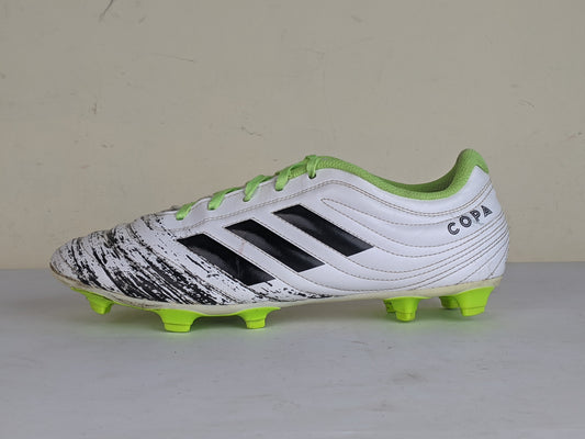 adidas Copa 20.4 FG/AG Uniforia - Footwear White/Core Black/Signal Green