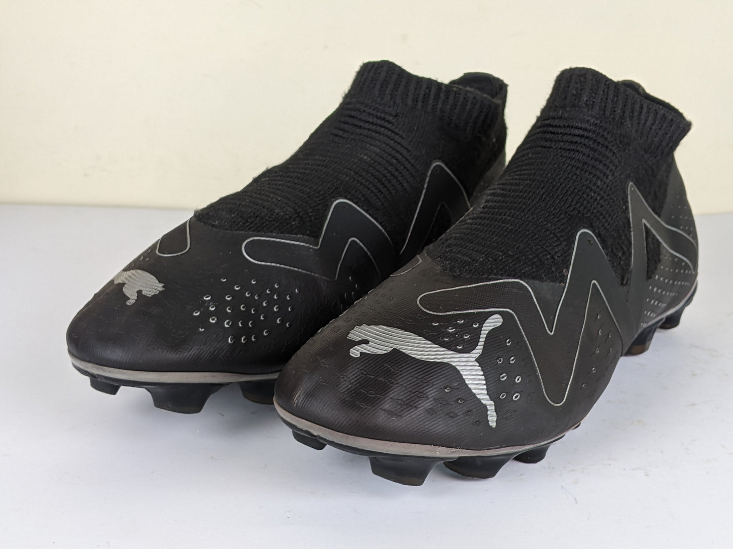 PUMA Future Match + Laceless FG/AG Eclipse - Black/Silver