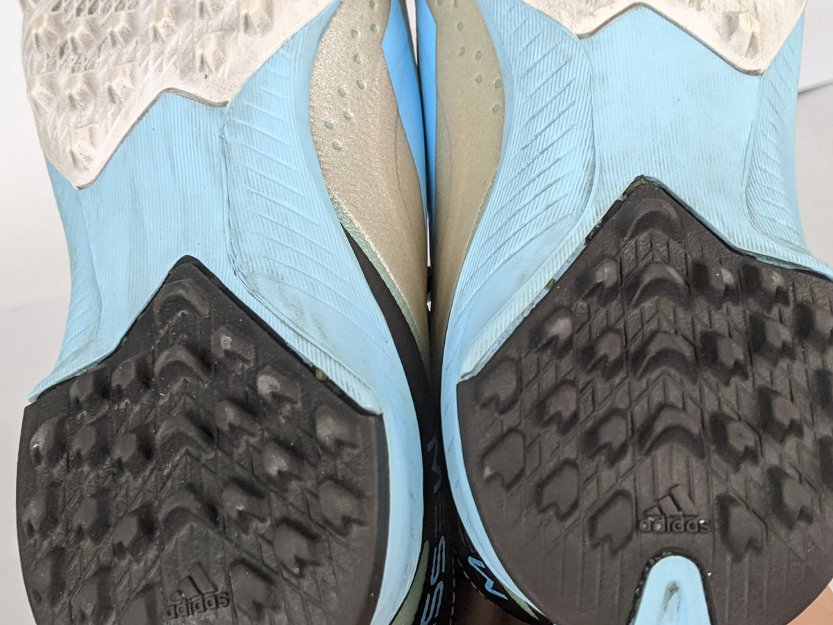 adidas X Crazyfast Messi .3 TF Infinito - Silver Metallic/Bliss Blue/Core Black Kids