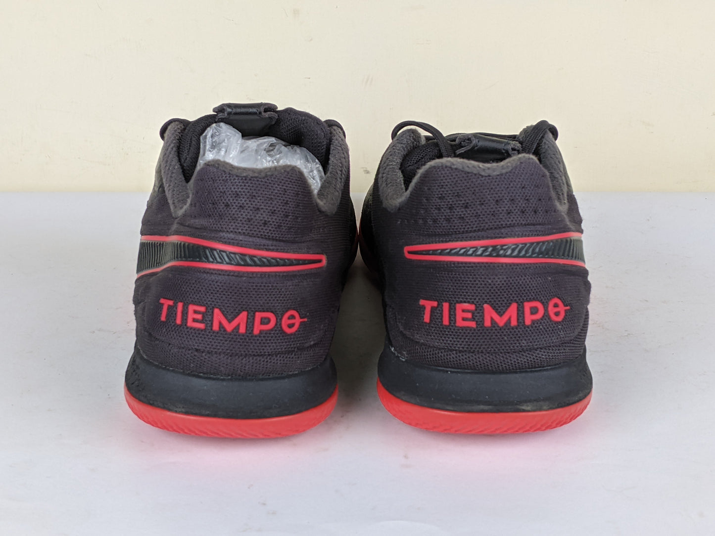 Nike Tiempo React Legend 8 Pro IC Black X Chile Red - Black/Chile Red/Dark Smoke Grey