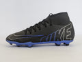 Nike Mercurial Superfly 9 Club MG Shadow - Black/Chrome/Hyper Royal