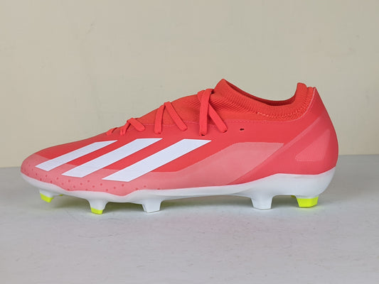 adidas X Crazyfast League FG Energy Citrus - Solar Red/Footwear White/Solar Yellow (Brand New)
