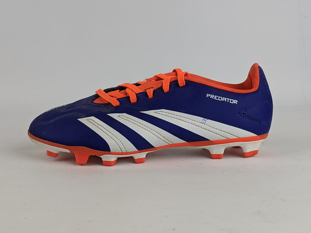 adidas Predator Club FxG Advancement - Lucid Blue/Footwear White/Solar Red Kids