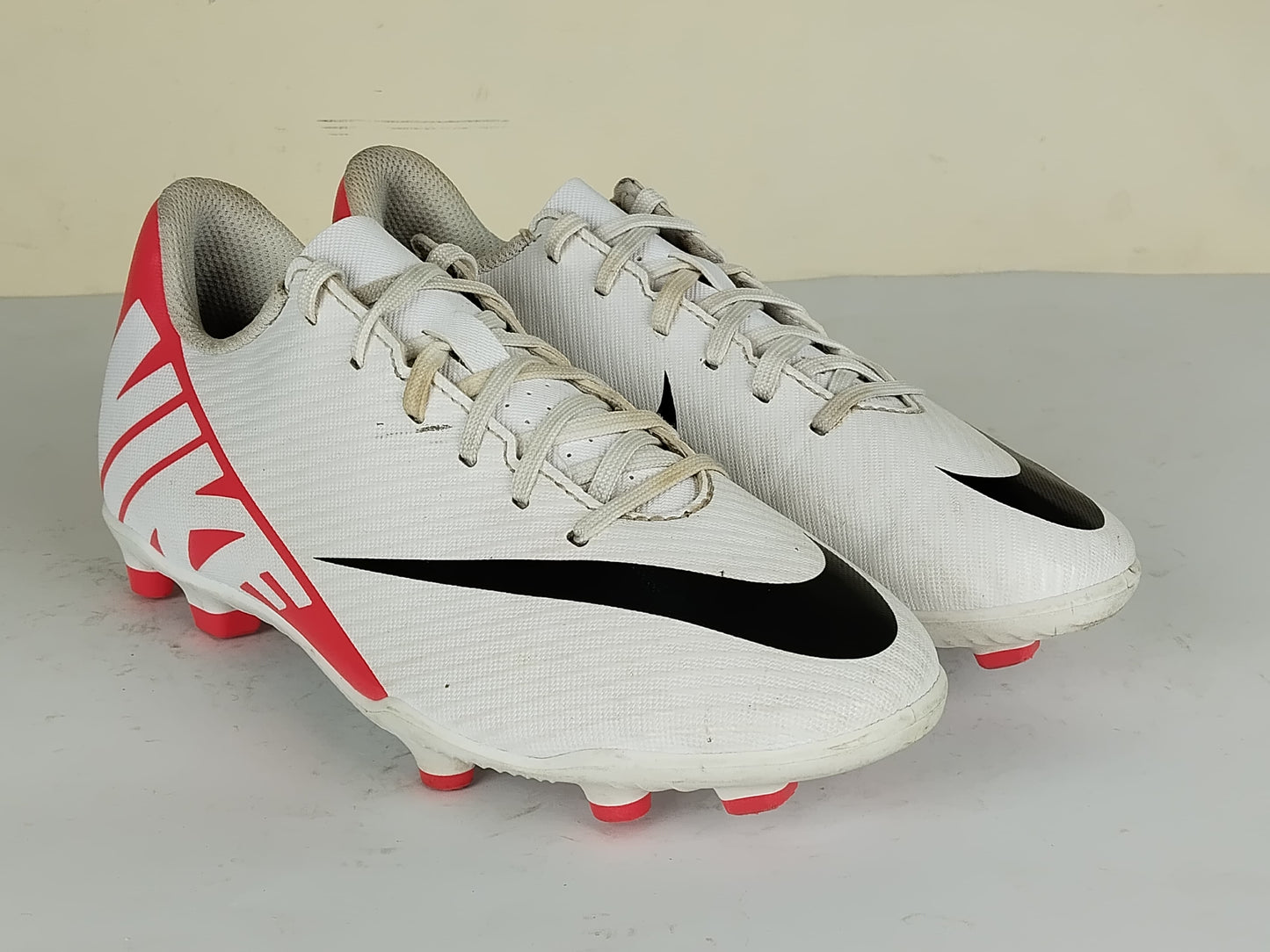 Nike Mercurial Vapor 15 Club MG Ready - Bright Crimson/White/Black Kids