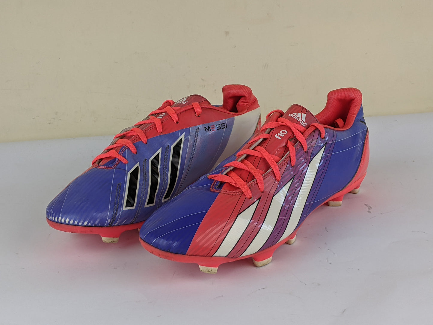 adidas F10 Adizero Messi FG Turbo/Running White/Black