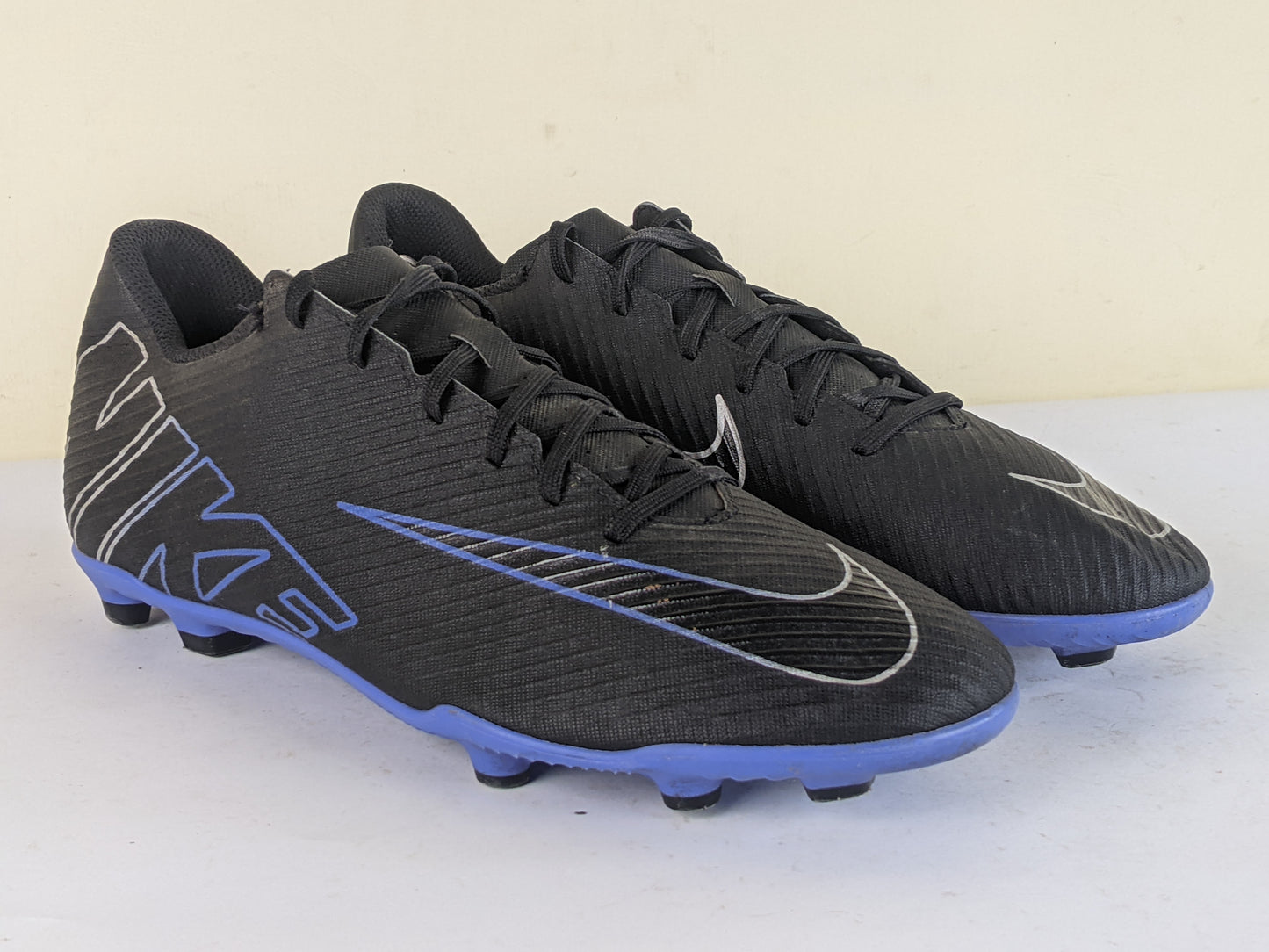 Nike Mercurial Vapor 15 Club MG Shadow - Black/Chrome/Hyper Royal