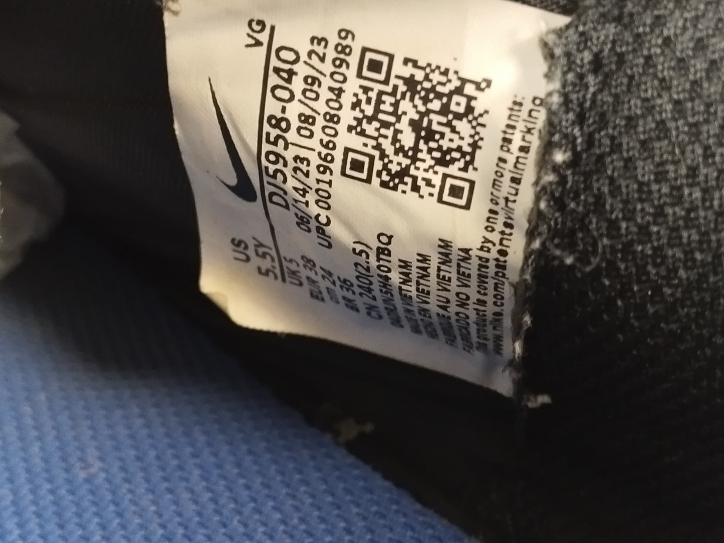 Nike Mercurial Vapor 15 Club MG Shadow - Black/Chrome/Hyper Royal Kids