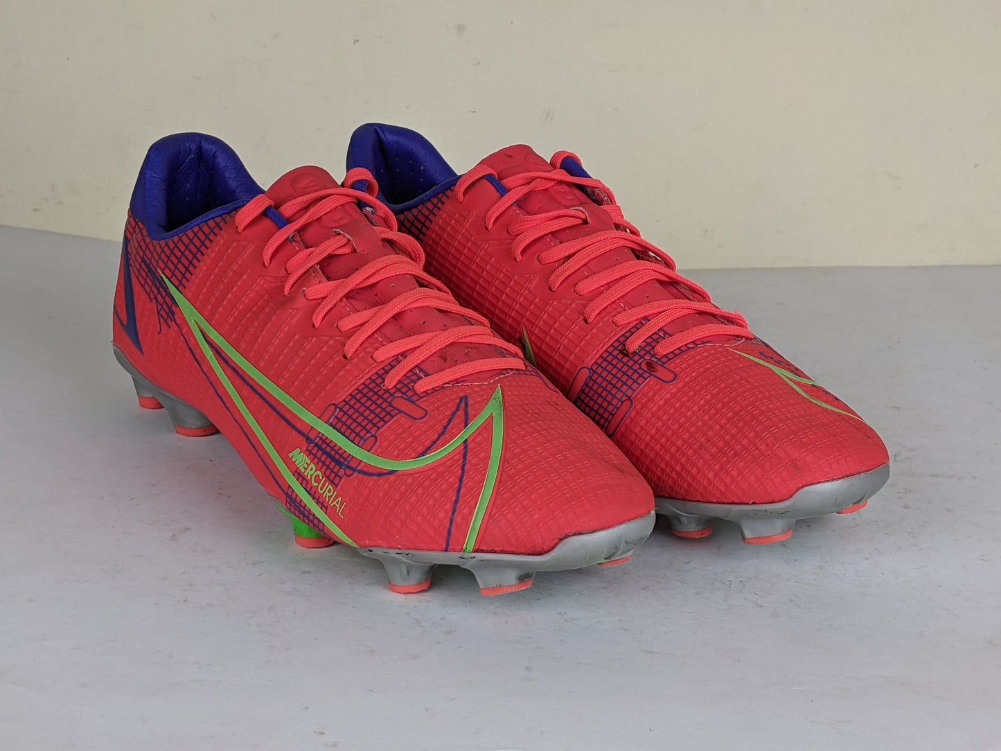 Nike Mercurial Vapor 14 Academy MG Spectrum - Bright Crimson/Metallic Silver