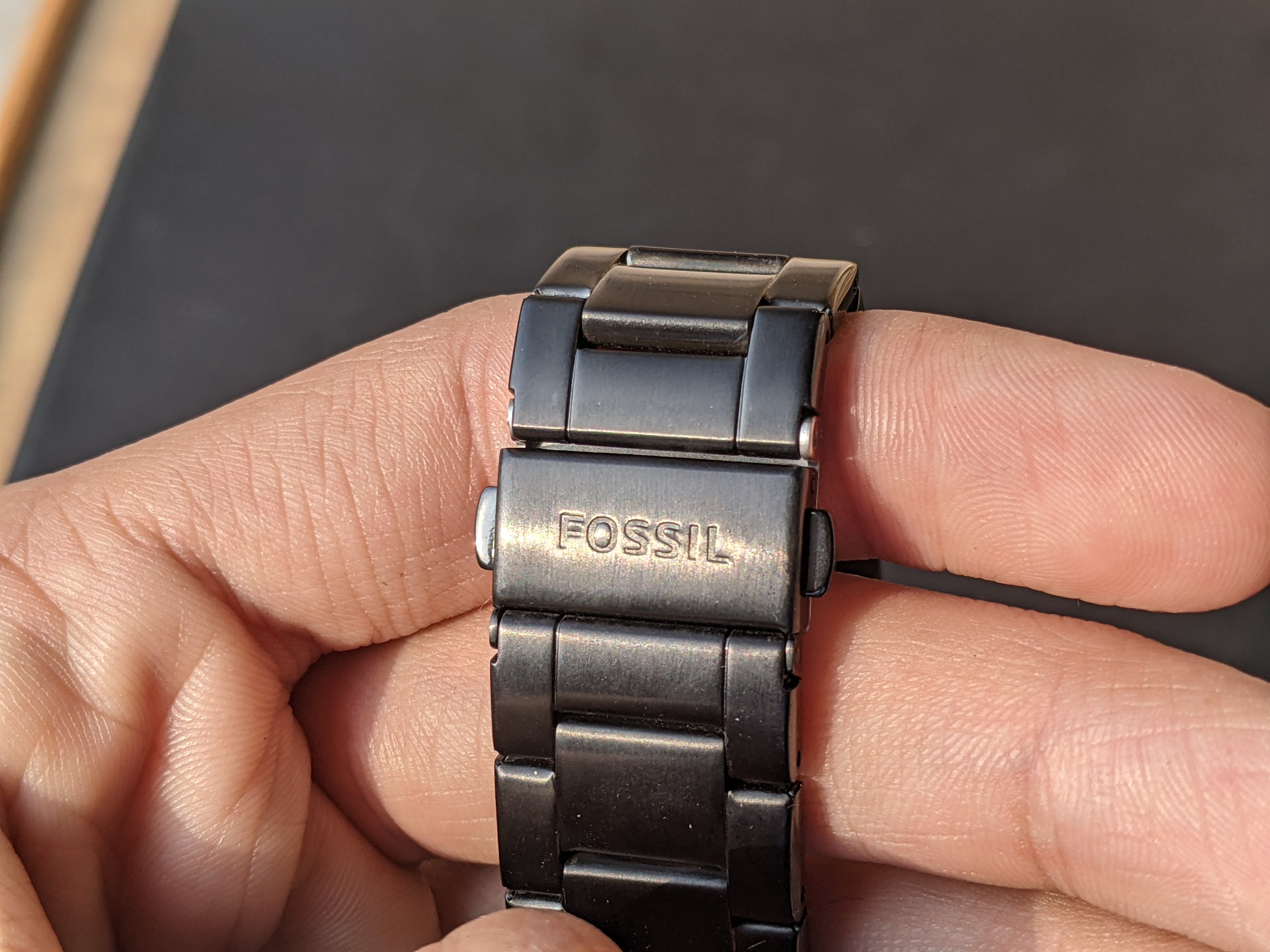 Fossil Bannon Multifunction Black Stainless Steel Men's Watch BQ2587