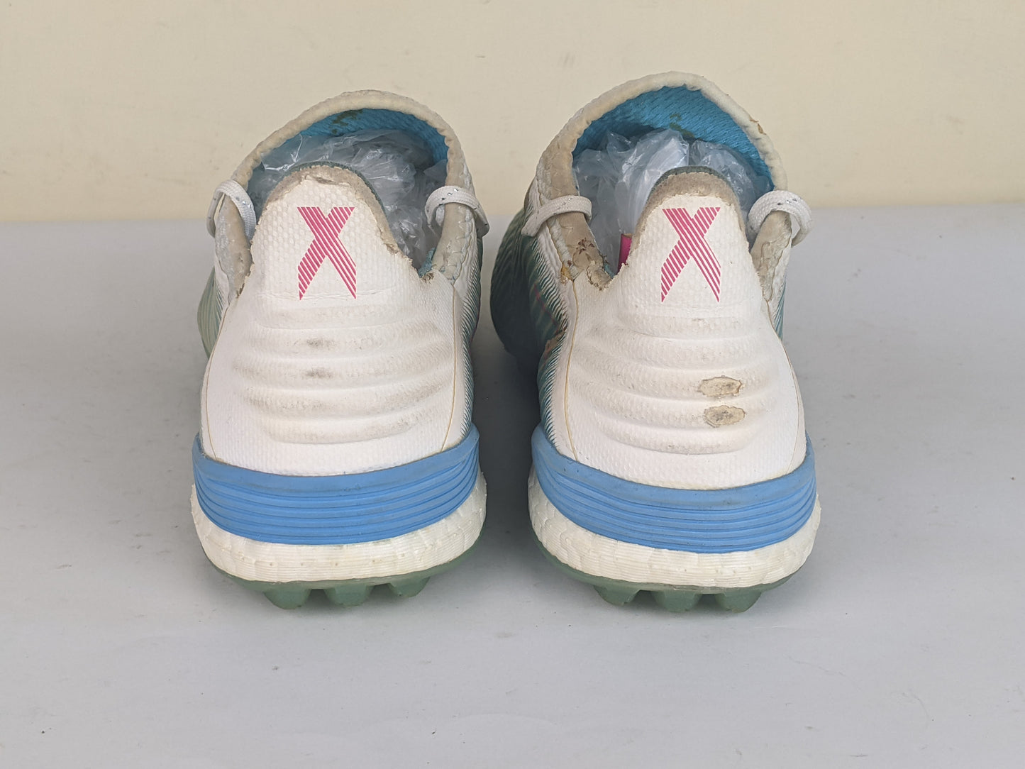adidas X 19.1 TF Hard Wired - Bright Cyan/Core Black/Shock Pink