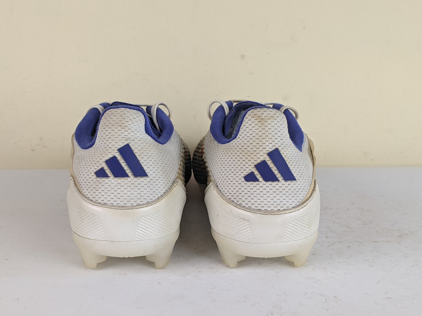 adidas F50 League FG/AG Advancement - Footwear White/Solar Red/Lucid Blue
