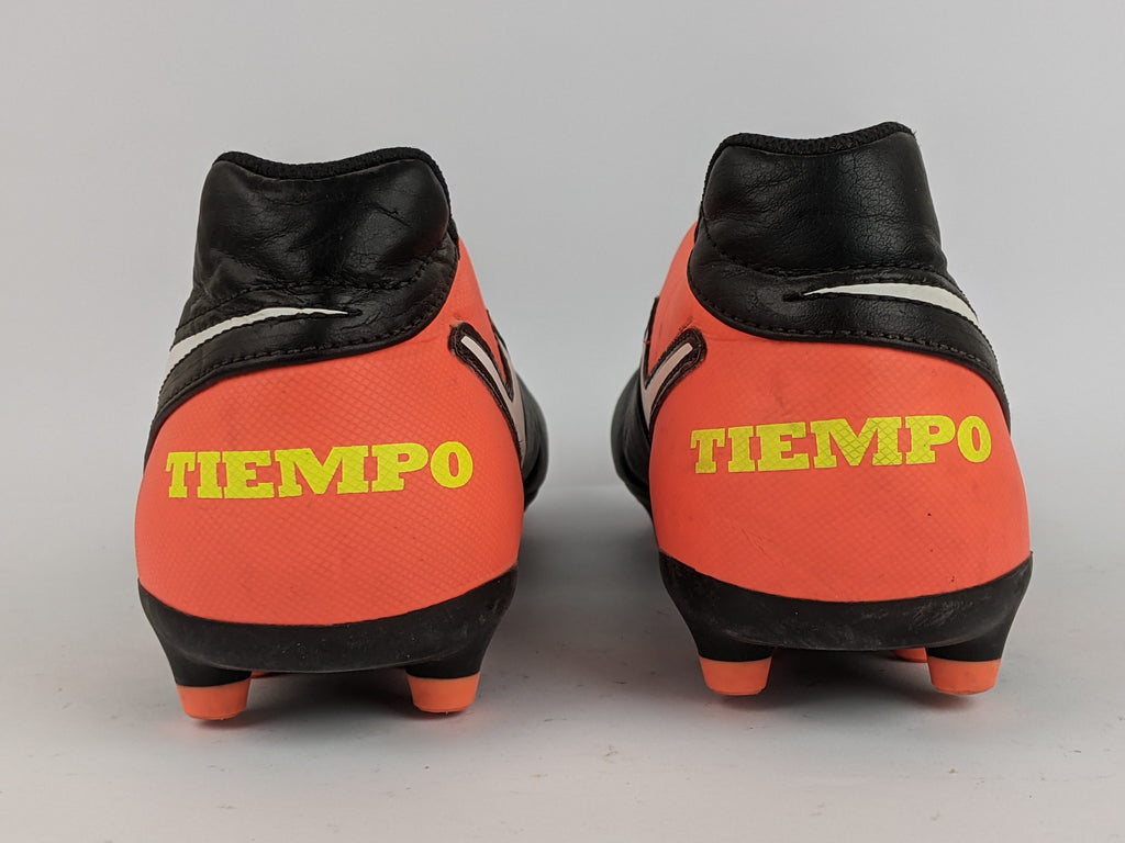 Nike Tiempo Rio III FG 'Black/Orange