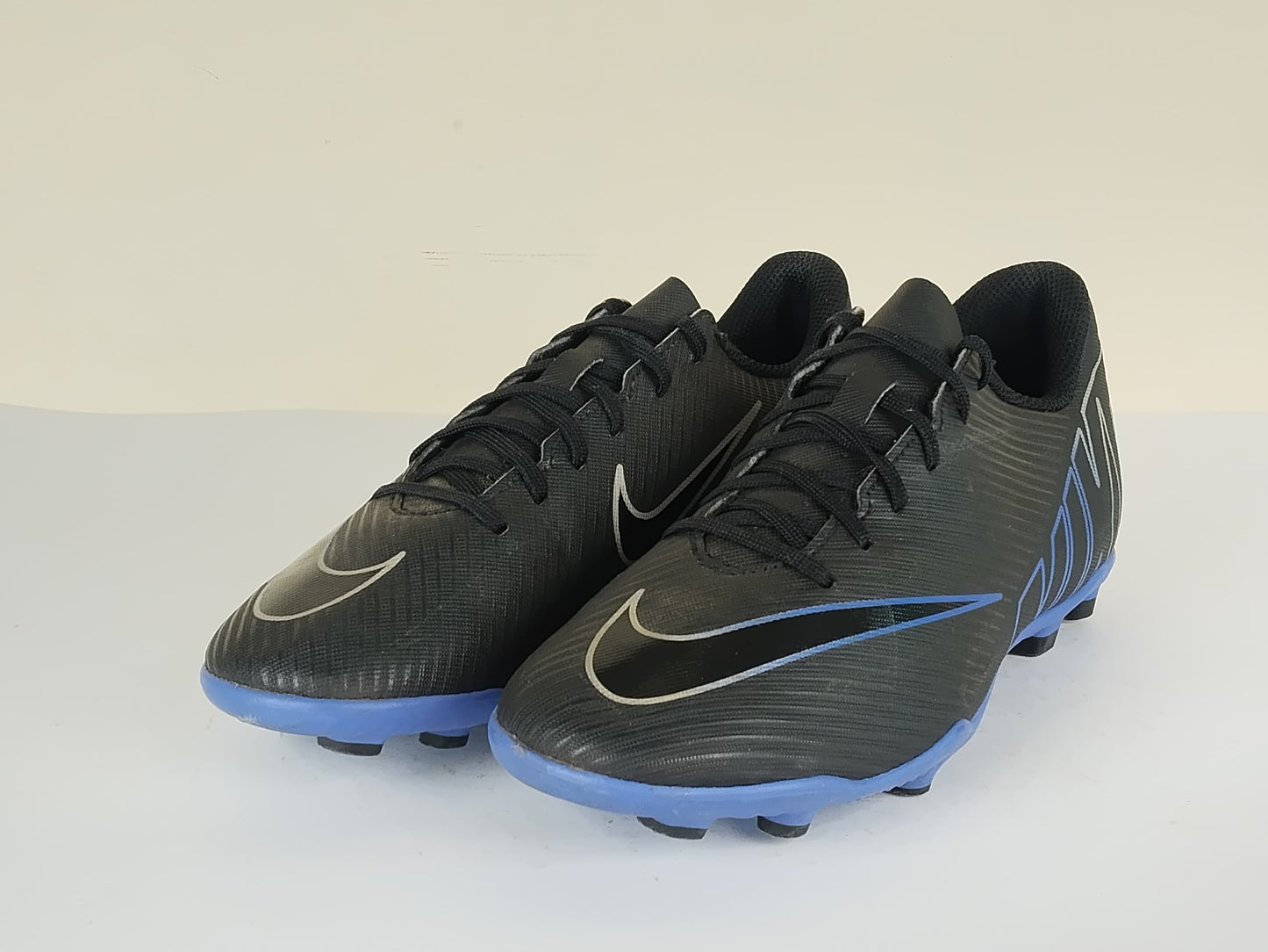 Nike Mercurial Vapor 15 Club MG Shadow - Black/Chrome/Hyper Royal Kids