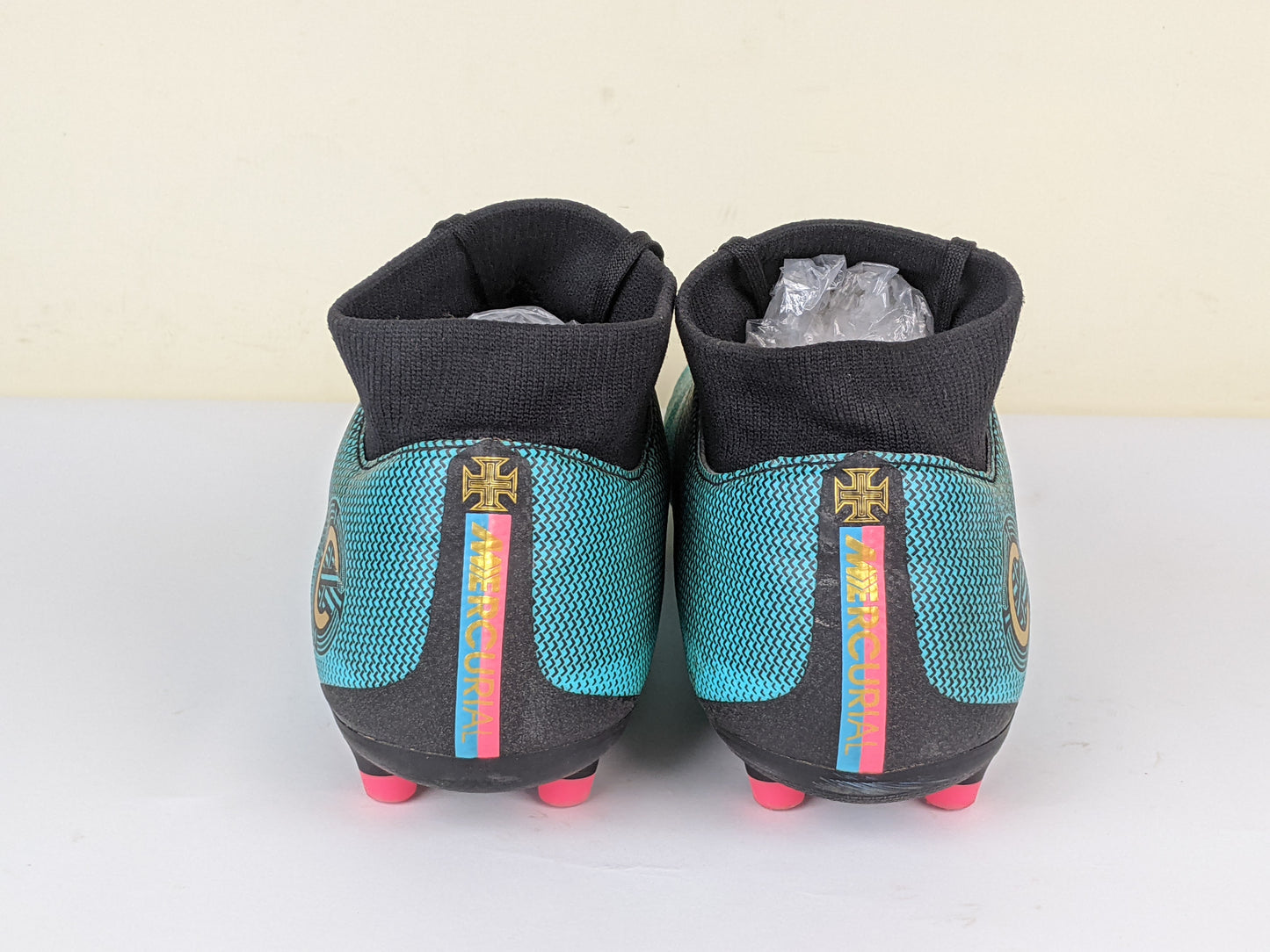 Nike Mercurial Superfly 6 Academy MG CR7 Chapter 6:Born Leader - Clear Jade/Vivid Gold/Black