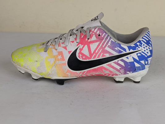 Nike Mercurial Vapor 13 Academy MG NJR Jogo Prismatico - White/Black/Racer Blue/Volt Kids