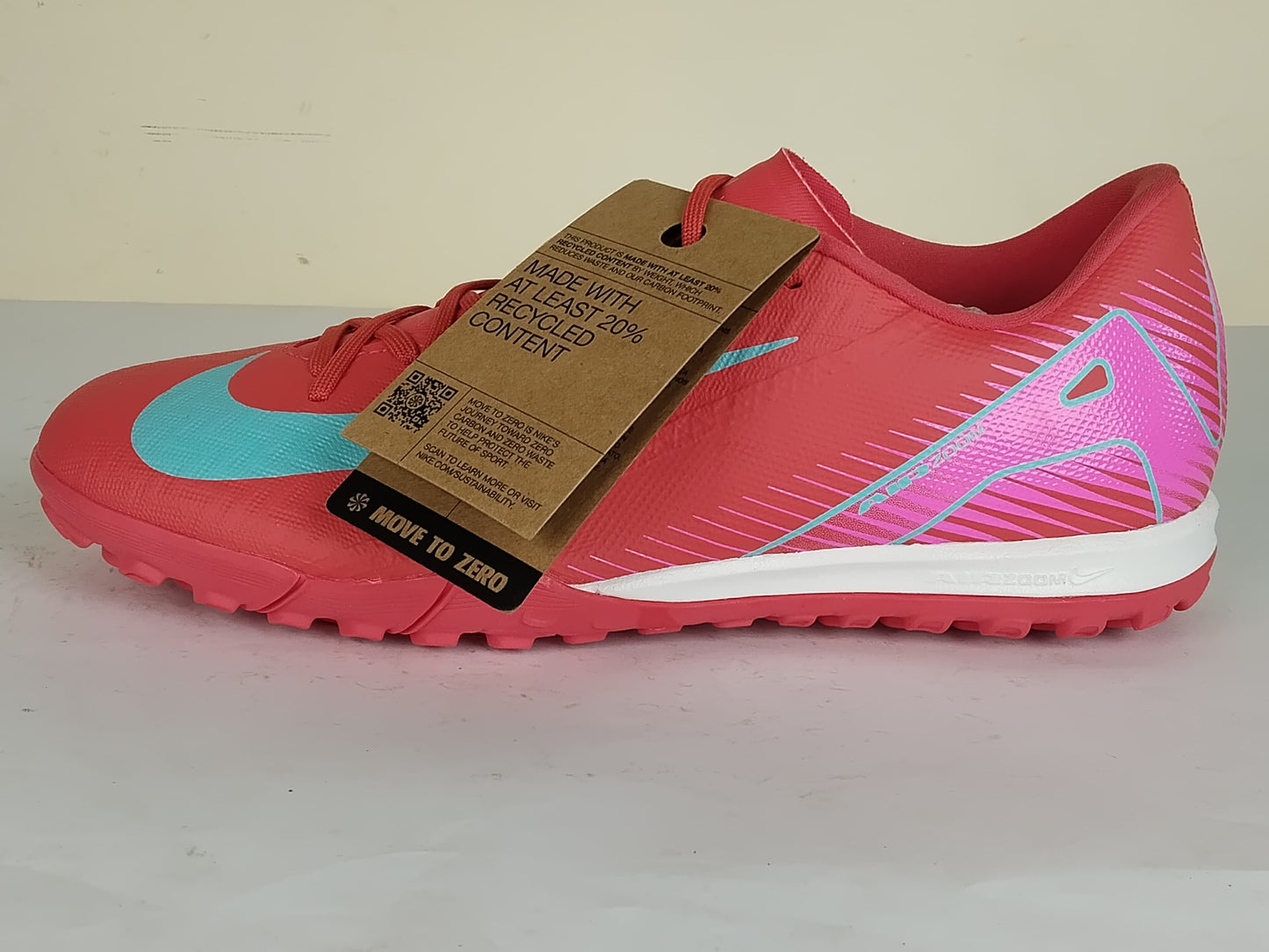 Nike Air Zoom Mercurial Vapor 16 Academy TF Mad Energy - Ember Glow/Aurora Green (Brand New)