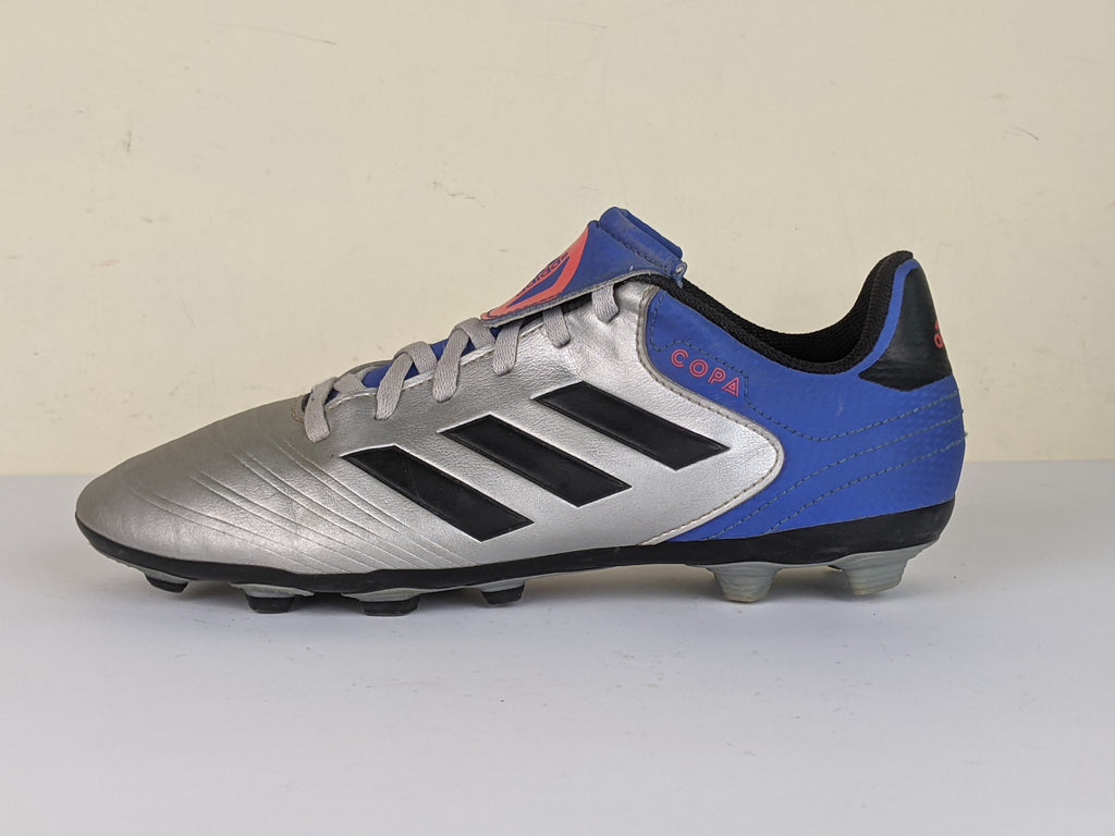 adidas Copa 18.4 FXG 'Silver Black Blue'