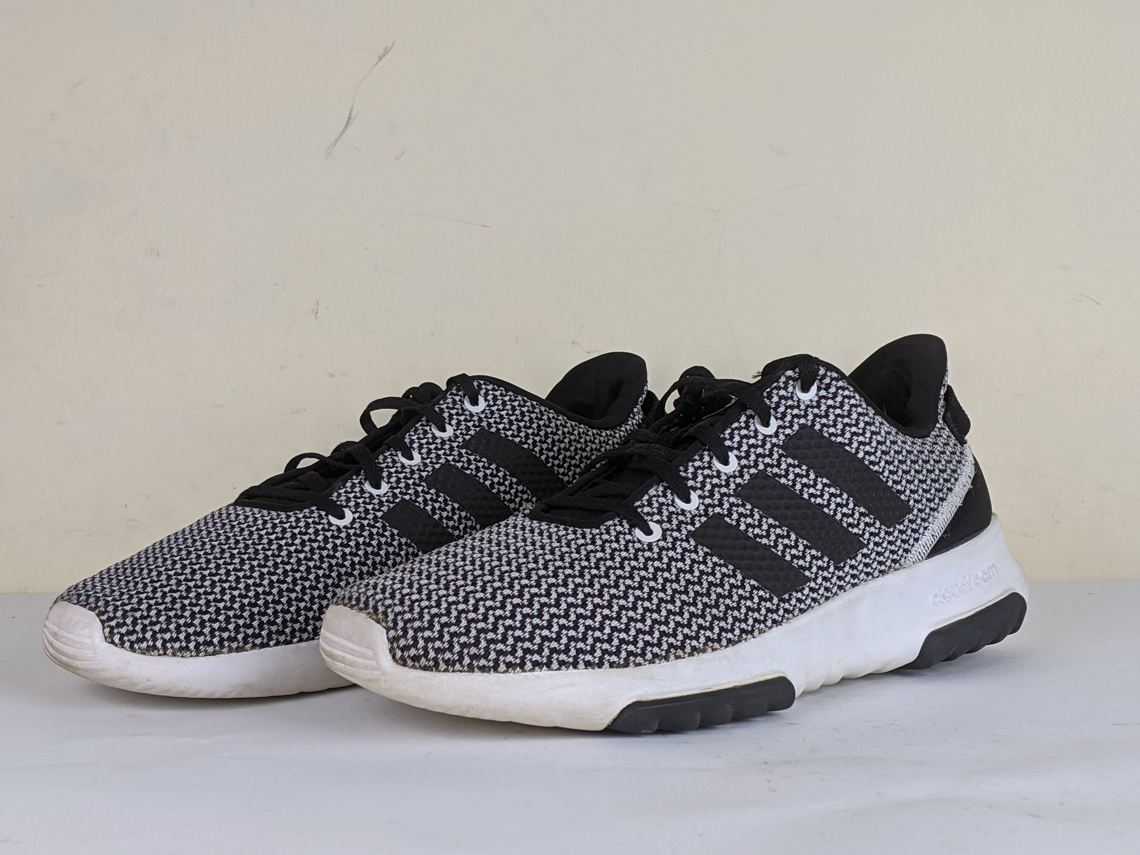 adidas Cloudfoam Racer TR 'Black White'