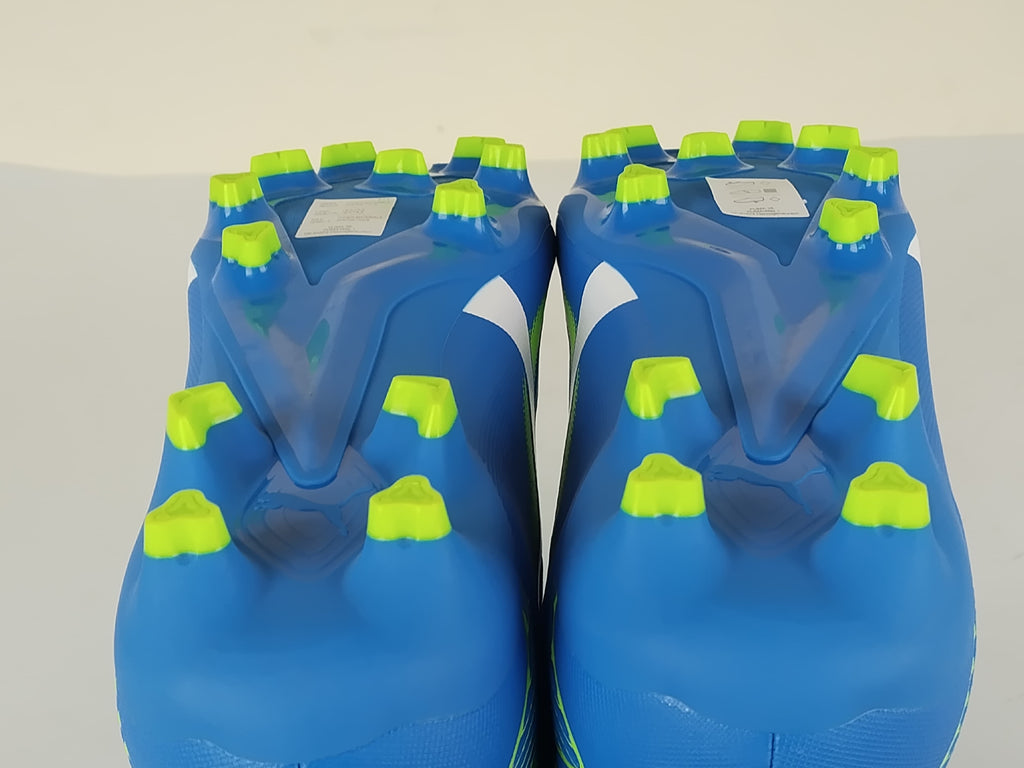 PUMA Ultra Play FG/AG Gear Up - Ultra Blue/PUMA White/Pro Green (Brand New)