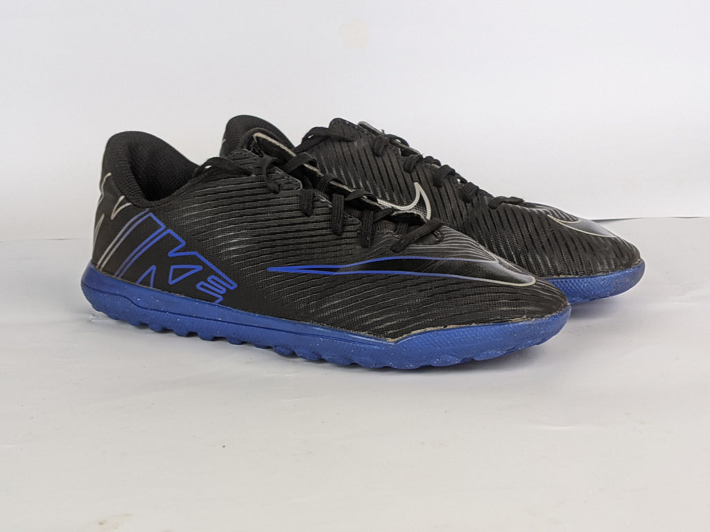 Nike Mercurial Vapor 15 Club TF Shadow - Black/Chrome/Hyper Royal Kids