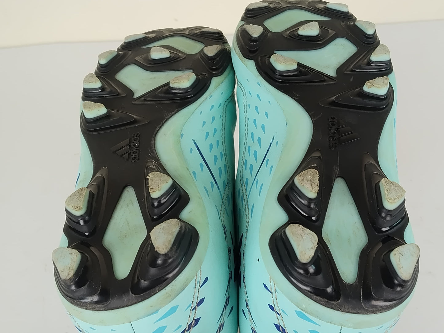 adidas X Speedportal .4 FxG Al Rihla - Clear Aqua/Power Blue/Solar Yellow Kids