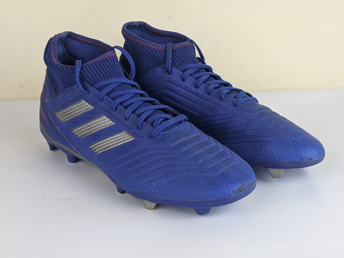 adidas Predator 19.3 FG/AG Exhibit - Bold Blue/Silver Metallic/Action Red