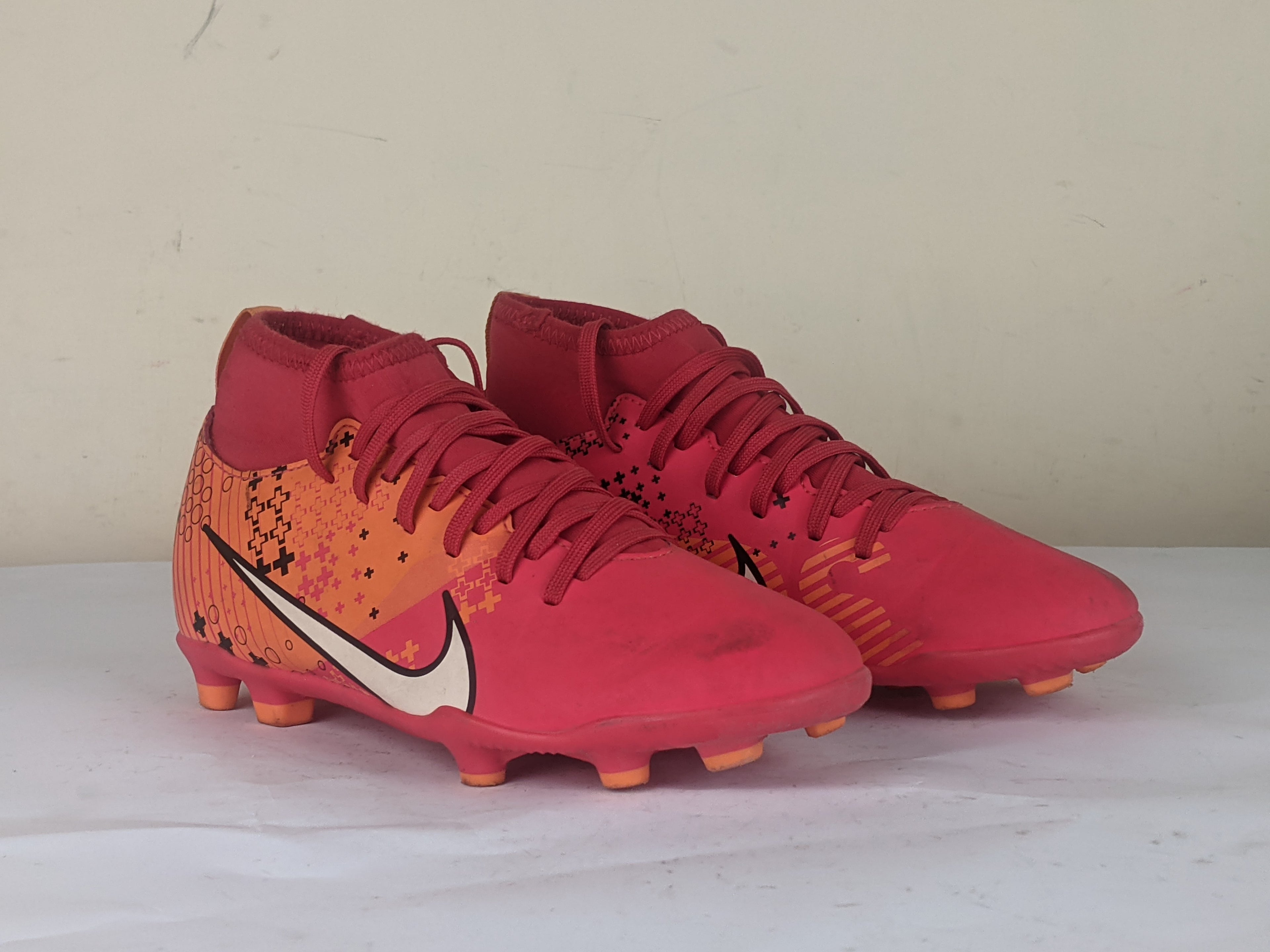 Nike Mercurial Superfly 9 Club MG Dream Speed 7 - Lite Crimson/Pale Ivory/Bright Mandarin Kids